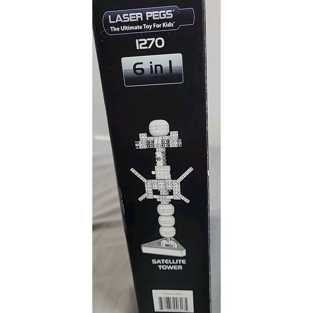 Laser Pegs 1270 Ultimate Toy for Kids 6 in 1 lighted building New Sealed Box